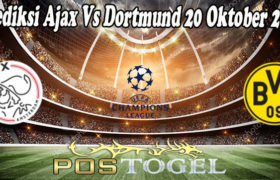 Prediksi Ajax Vs Dortmund 20 Oktober 2021