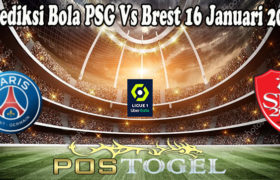 Prediksi Bola PSG Vs Brest 16 Januari 2022