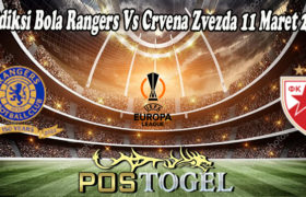 Prediksi Bola Rangers Vs Crvena Zvezda 11 Maret 2022