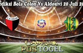 Prediksi Bola Colon Vs Aldosivi 20 Juli 2022