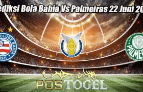 Prediksi Bola Bahia Vs Palmeiras 22 Juni 2023