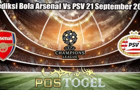 Prediksi Bola Arsenal Vs PSV 21 September 2023