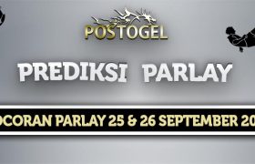 Prediksi Parlay Jitu 25 dan 26 September 2023