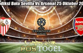 Prediksi Bola Sevilla Vs Arsenal 25 Oktober 2023