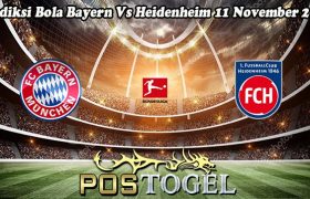 Prediksi Bola Bayern Vs Heidenheim 11 November 2023