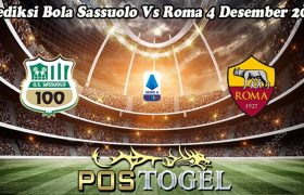 Prediksi Bola Sassuolo Vs Roma 4 Desember 2023