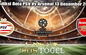 Prediksi Bola PSV Vs Arsenal 13 Desember 2023