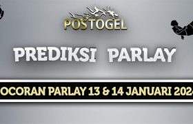 Prediksi Parlay Jitu 13 dan 14 Januari 2024