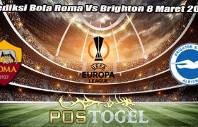 Prediksi Bola Roma Vs Brighton 8 Maret 2024